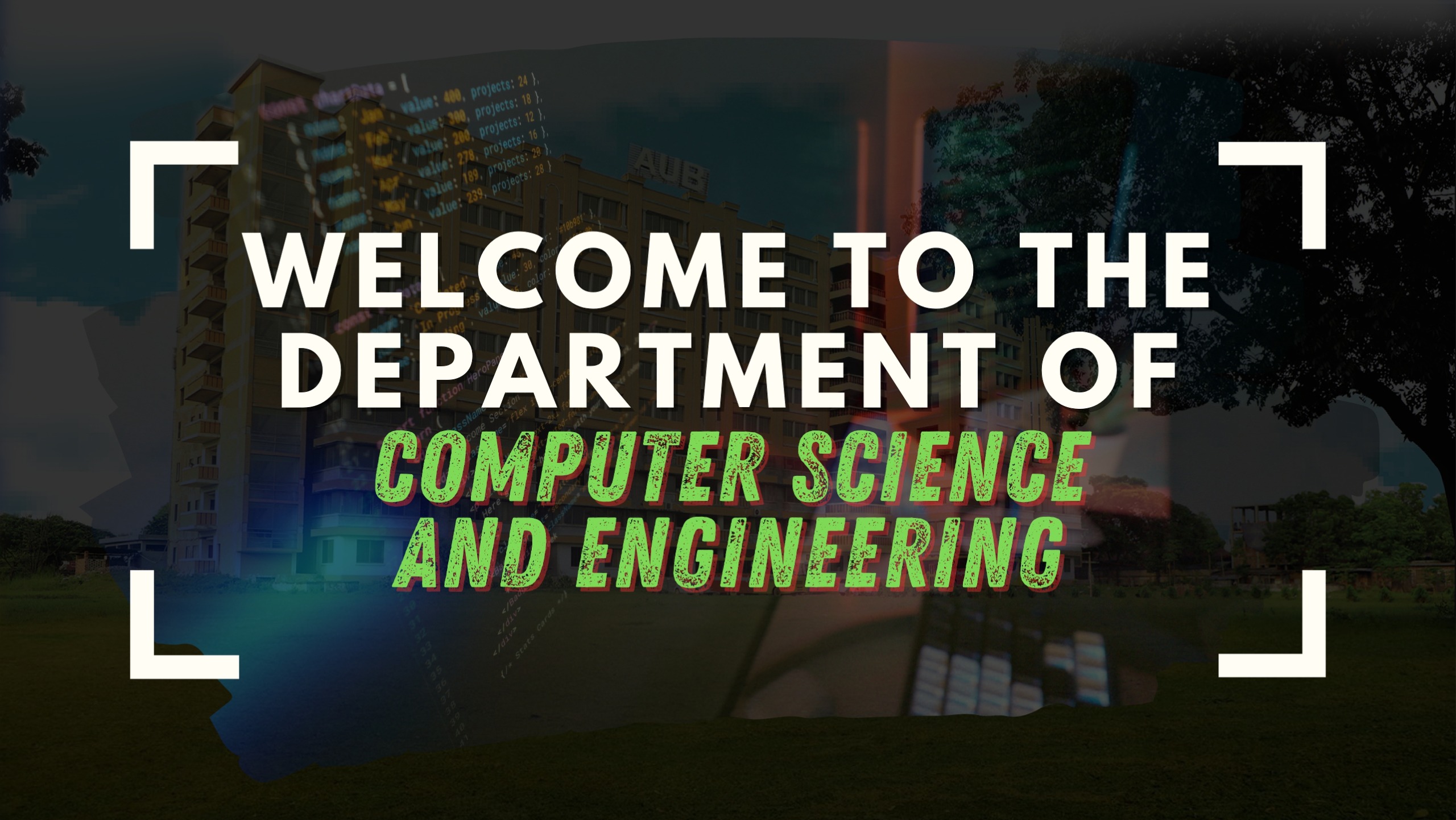 Computer Science and Engineering banner