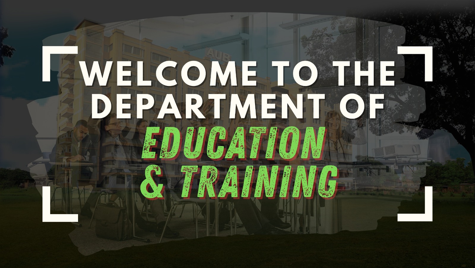 Education and Training banner