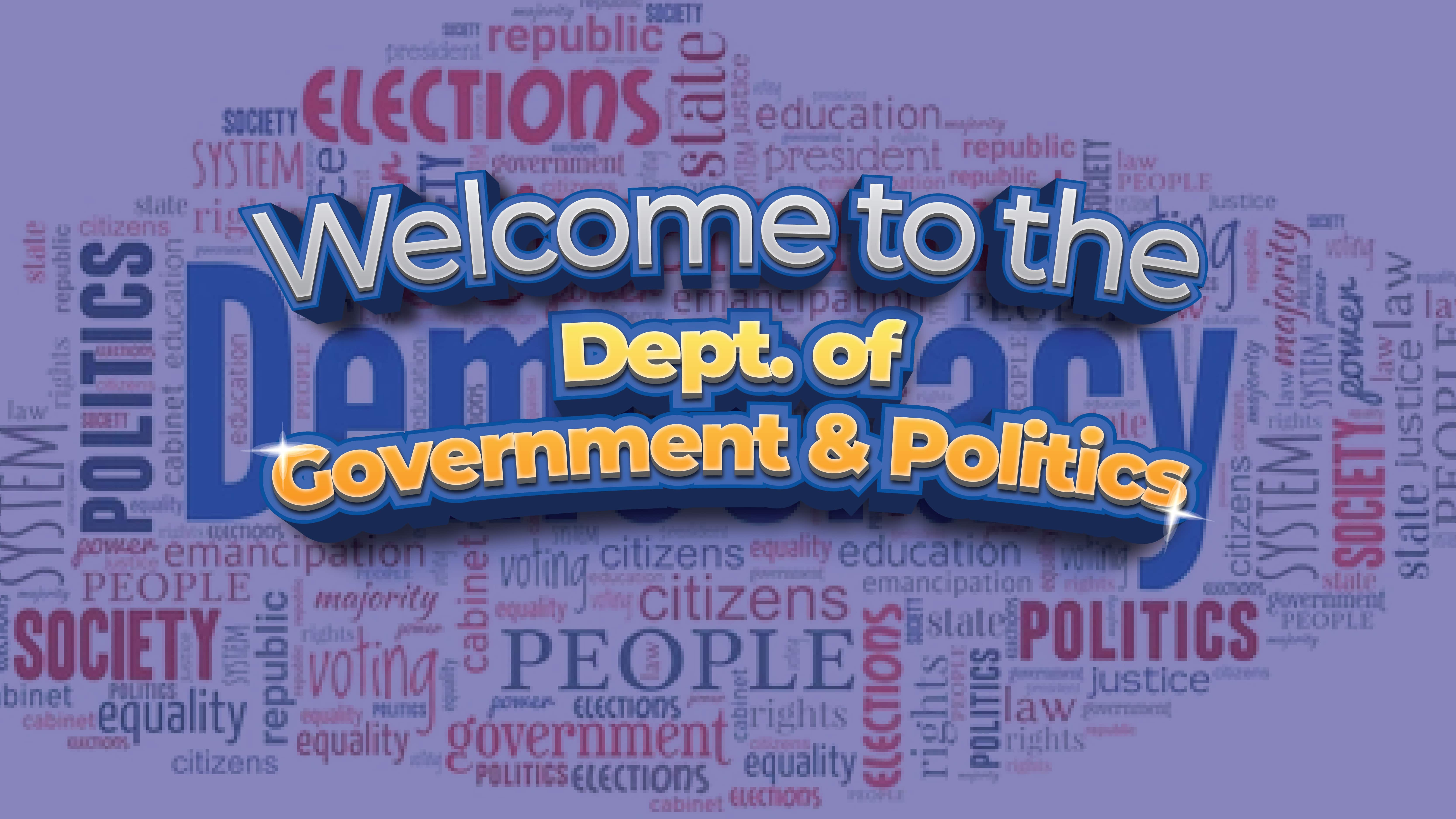 Government and Politics banner