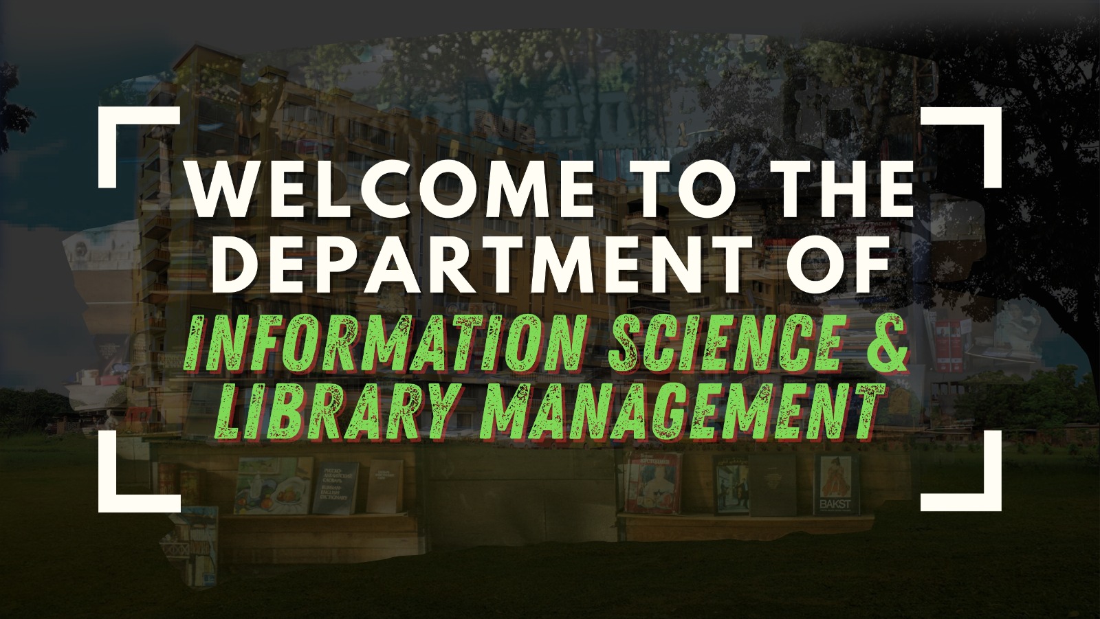 Information Science and Library Management banner