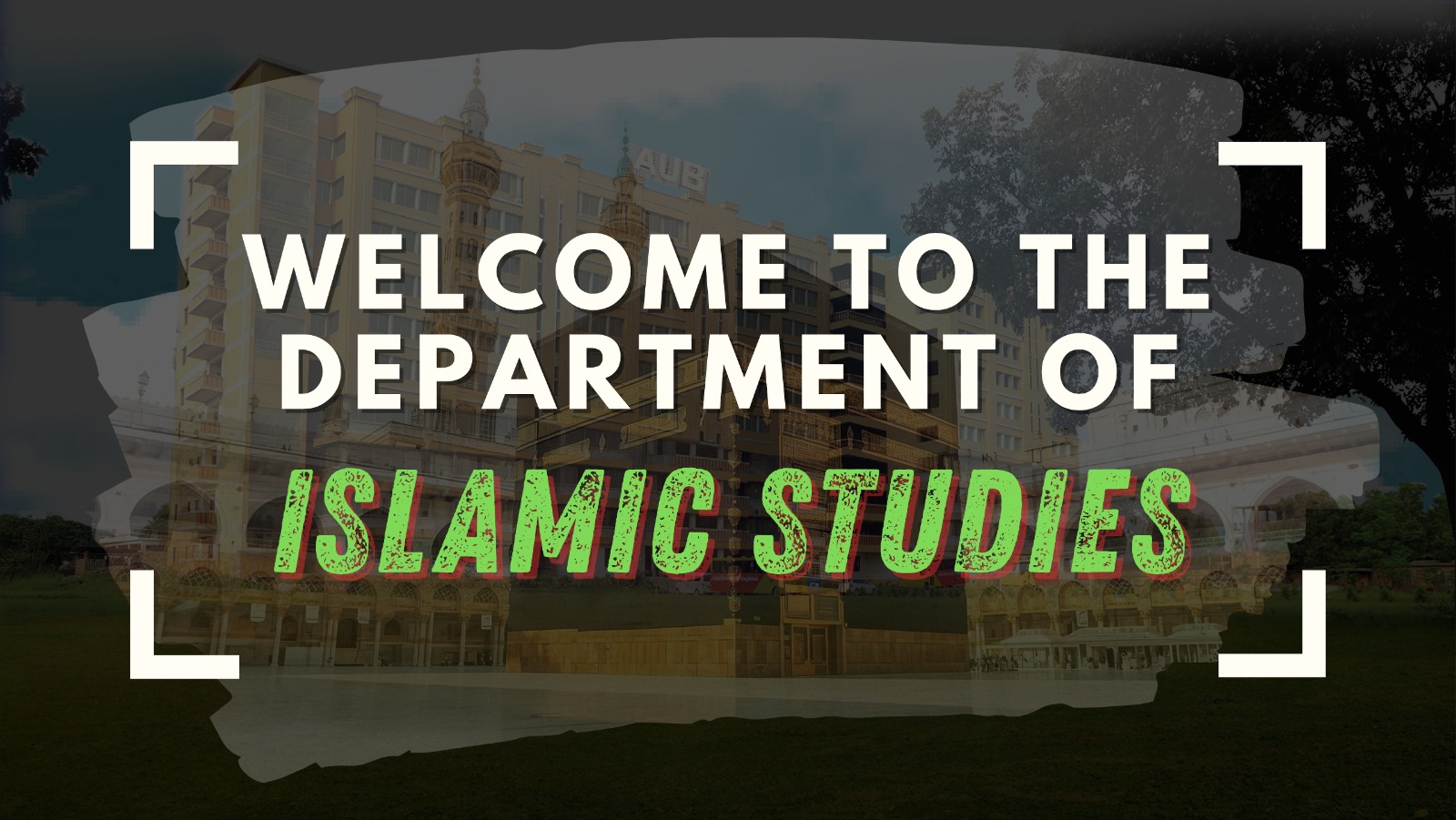 Islamic Studies banner