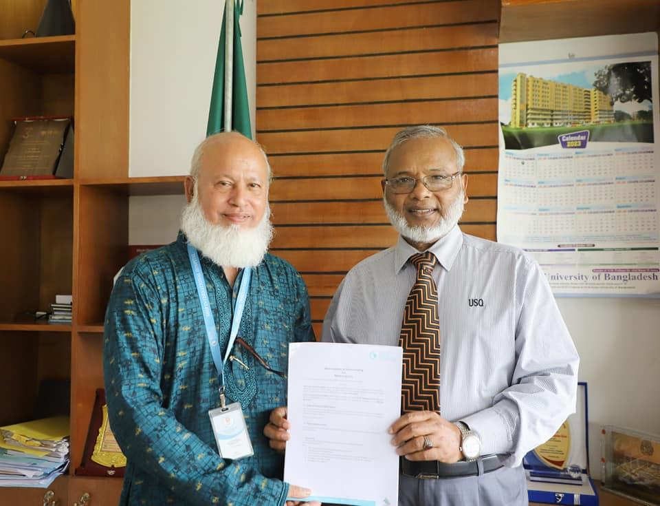 Signed a Memorandum of Understanding between Japanese owned SHIP International Hospital, Uttara and Asian University of Bangladesh #AUB agreeing to get discounted services for our teachers and staff as well as research collaboration.