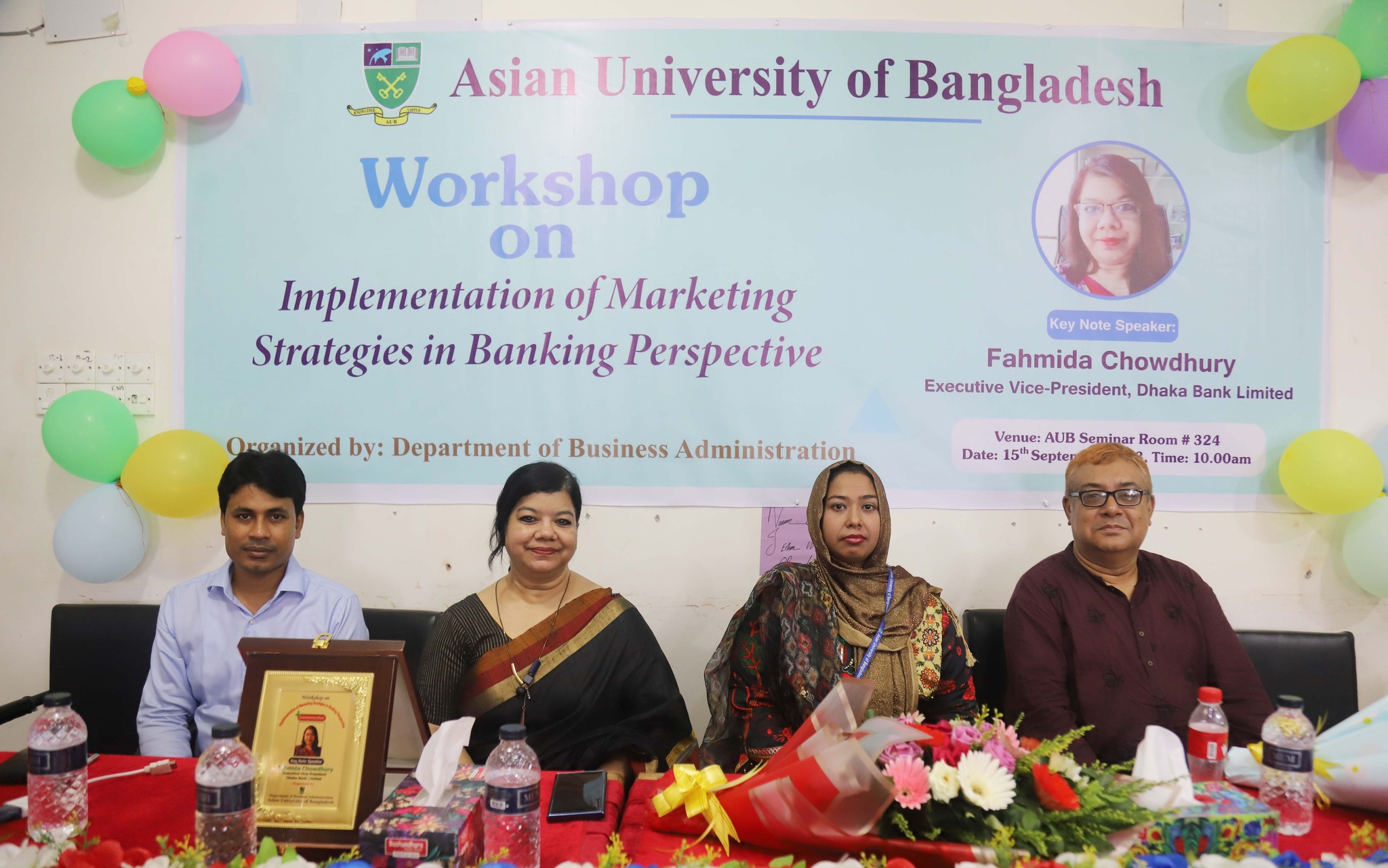 Workshop on Implementation of Marketing Strategies in Banking Perspective.