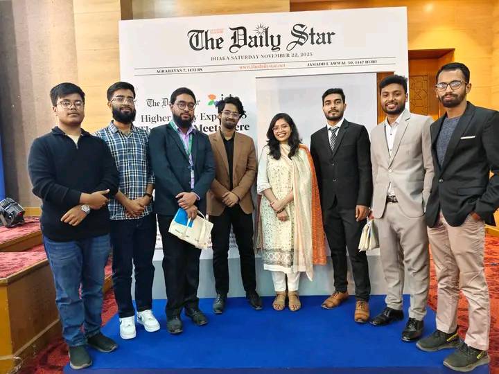 The AUB–Ethics & Diversity Club participated as an Engagement Partner at the IDP X The Daily Star Higher Education Expo 2025, held at the Bangladesh–China Friendship Conference Center.