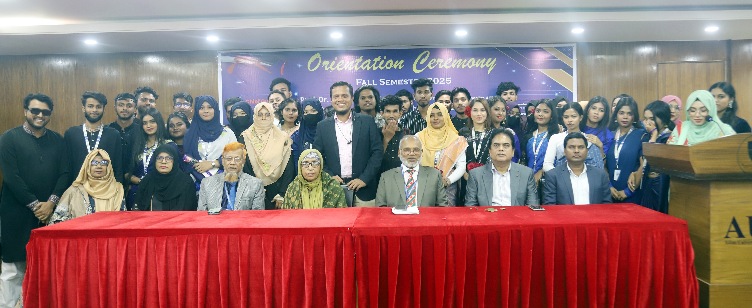 Orientation Program | Batch 64 & 65 | 2025 Organized by the Department of English, Asian University of Bangladesh. A warm welcome to our new learners as they begin an exciting academic journey ahead.