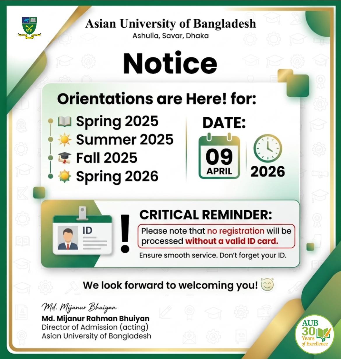 Grand  Orientation ceremony & cultural fest