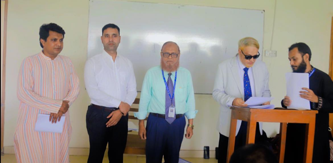 Spring Semester Final Examination 2026 📚 The final examinations have officially commenced today at the Asian University of Bangladesh. Students are participating with dedication, while faculty members are diligently performing their invigilation duties.