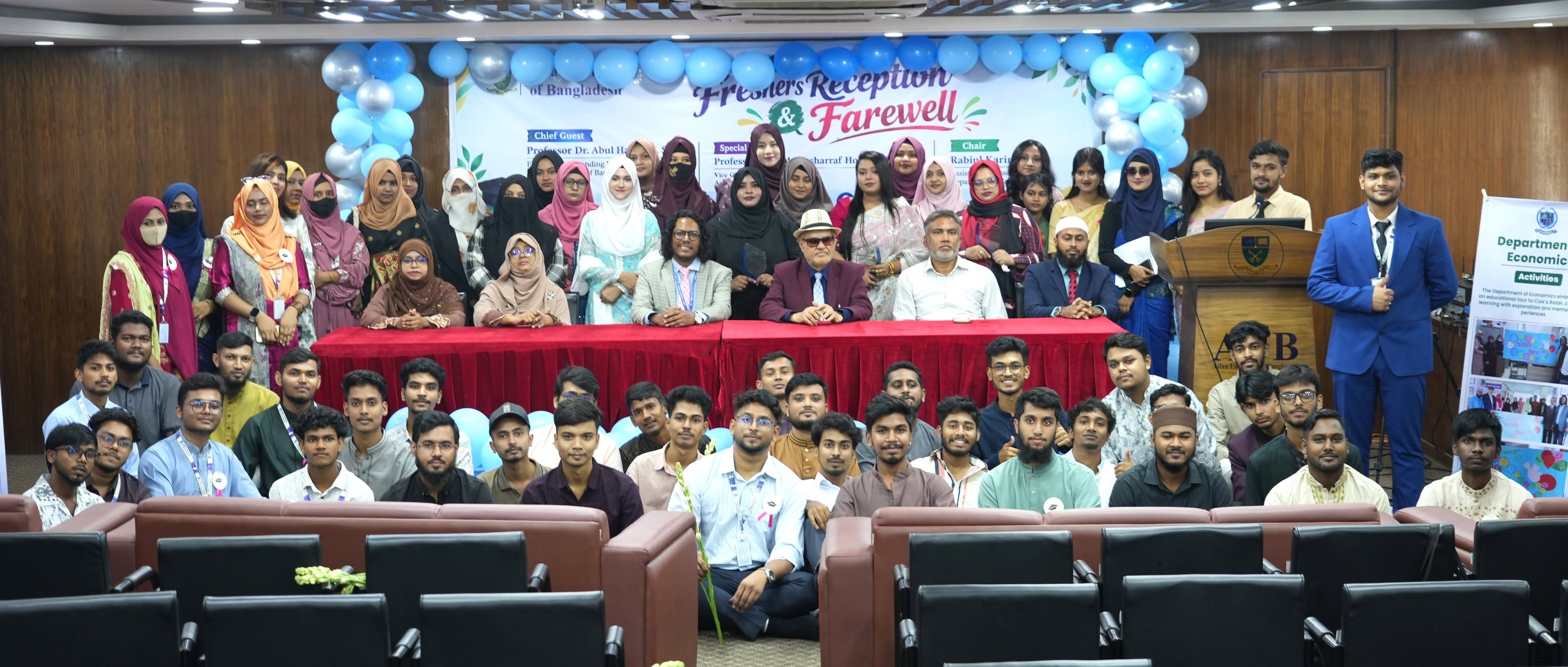 🎓 Fresher's Reception & Farewell 2026  A warm welcome to our newest members and a heartfelt farewell to those moving forward to new beginnings.