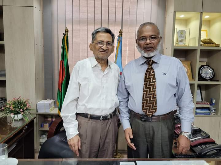 Meeting of Vice-chancellor of AUB and Chairman of University Grants Commission