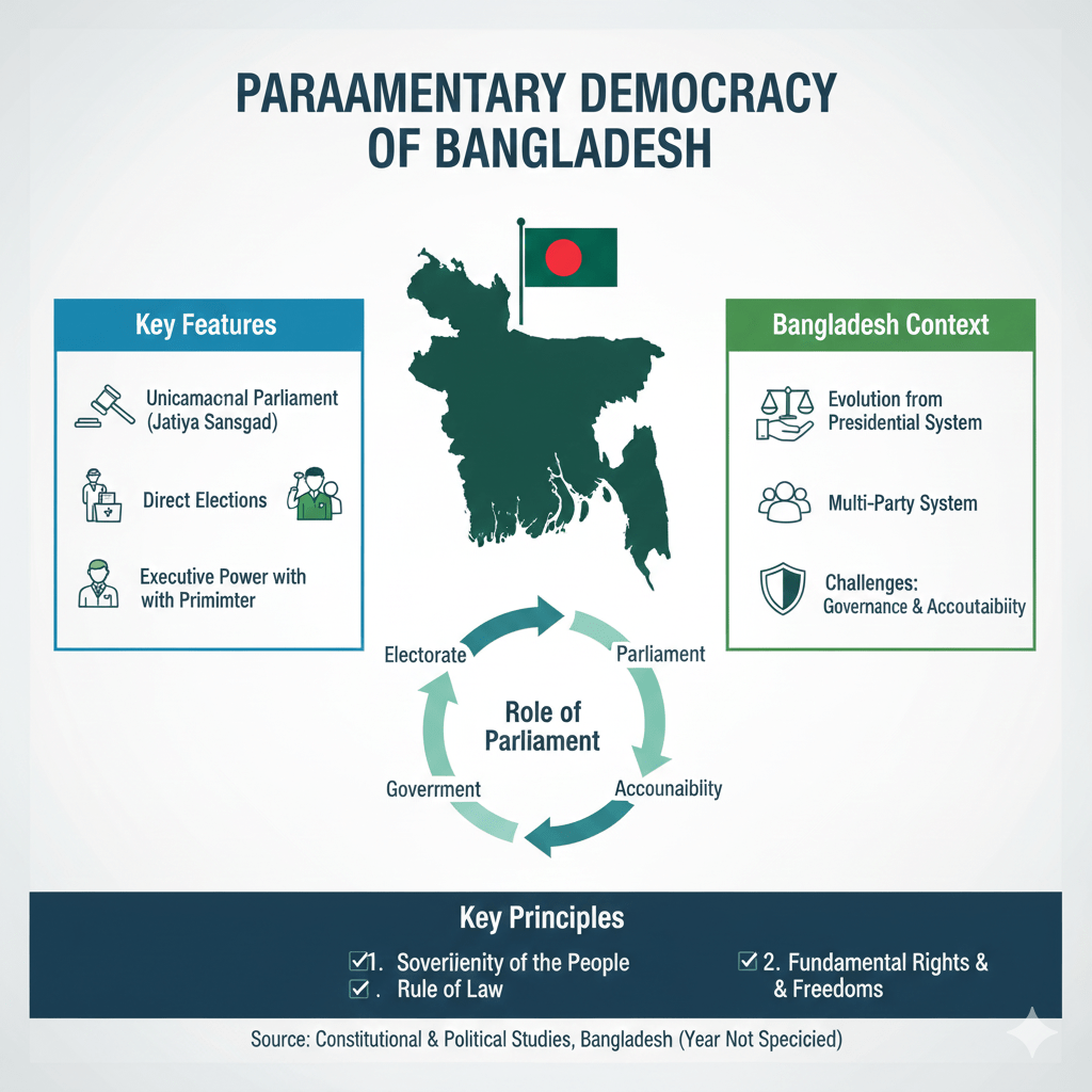 PARLIAMENTARY DEMOCRACY OF A STATE: BANGLADESH PERSPECTIVE image