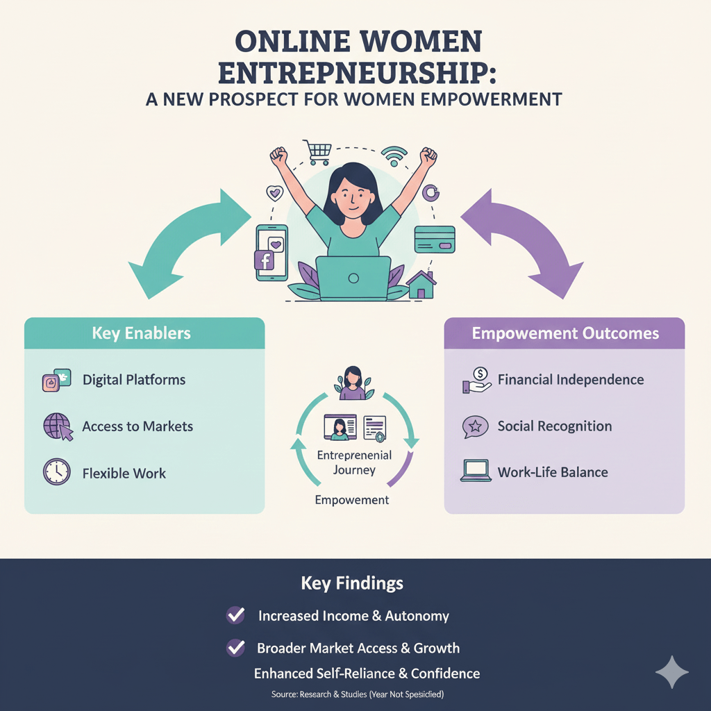 Online Women Entrepreneurship: A New Prospect for Women Empowerment image