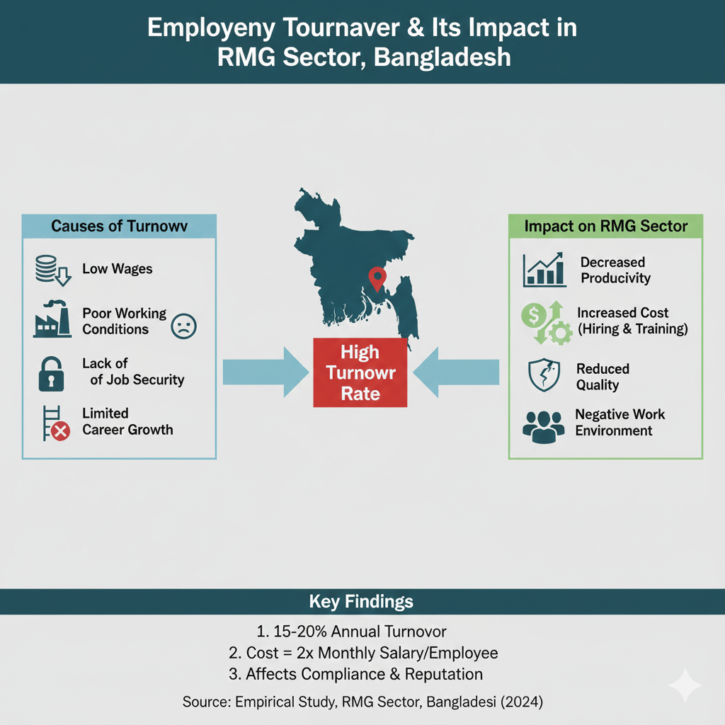 Employee turnover and its impact in RMG sector in Bangladesh: An Empirical Study image