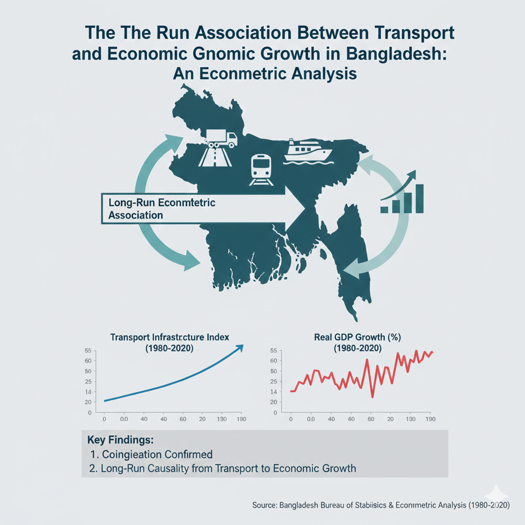 The Long Run Association Between Transport and Economic Growth in Bangladesh: an Econometric Analysis image